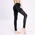 Aktiv Mesh Panel Proqram Yoga Leggings daxil edin